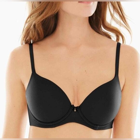 Soma Embraceable Perfect Coverage Classic Everyday Comfort Bra Black Size 38DD - Picture 1 of 9